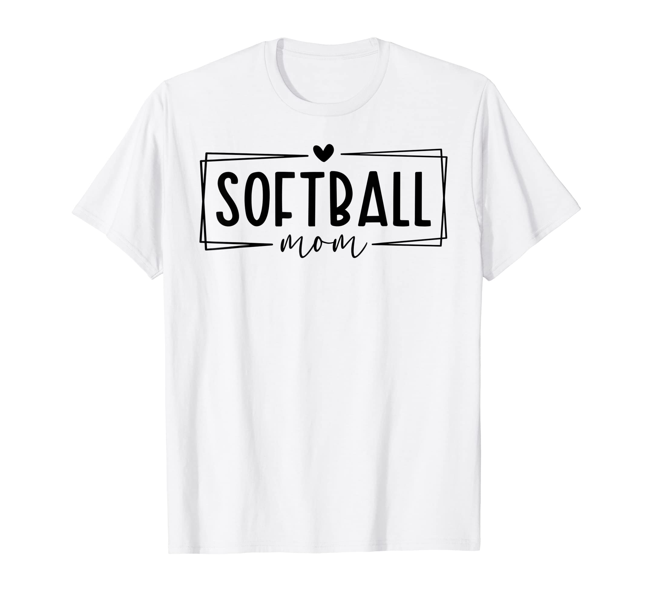 Softball Mom Softball Mama Game Day T-Shirt - Minimalist Print Men Women - T-Shirt, Sweatshirt, Hoodie