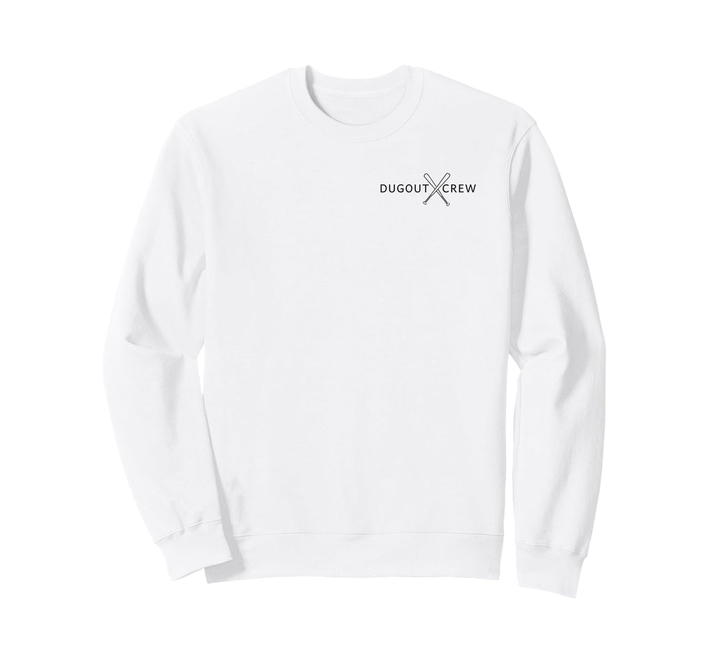 Dugout Crew Baseball Mom Social Club Sweatshirt - Novelty Apparel Unisex - T-Shirt, Sweatshirt, Hoodie