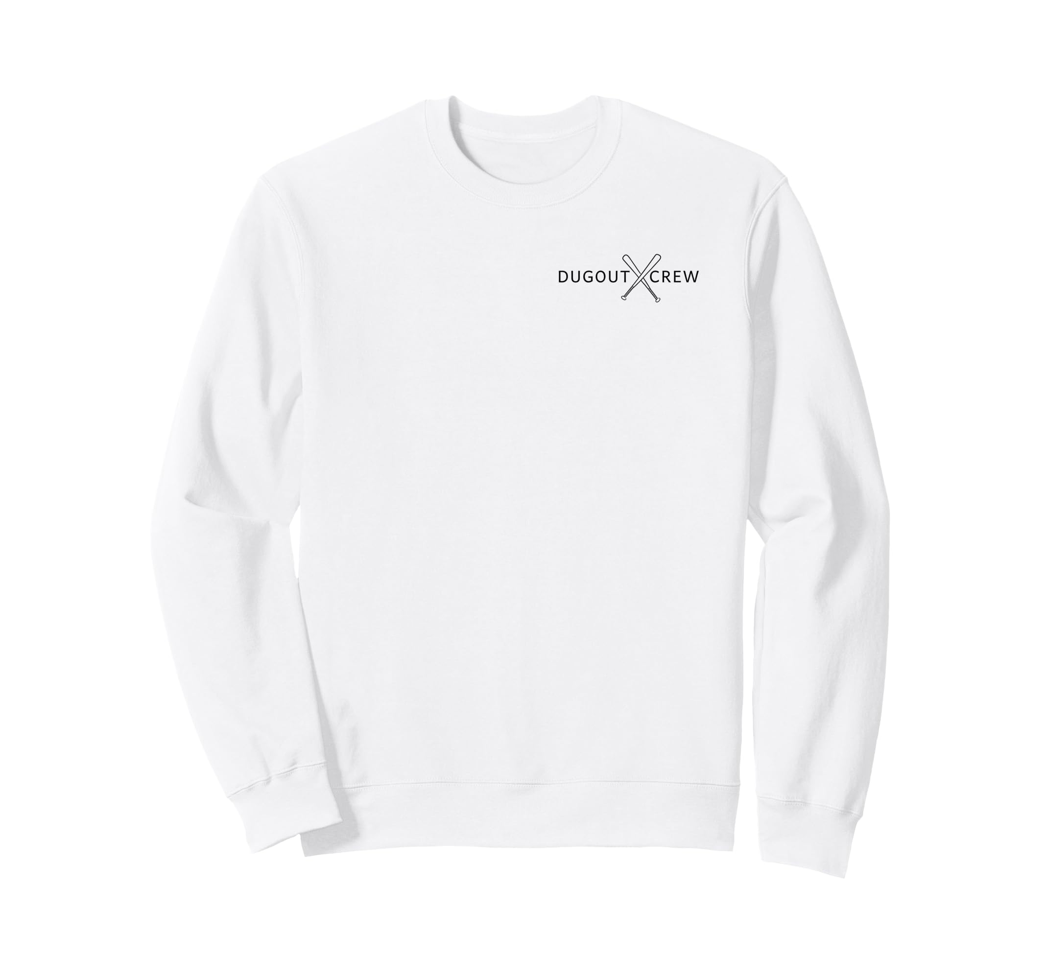 Dugout Crew Baseball Mom Social Club Sweatshirt - Novelty Apparel Unisex - T-Shirt, Sweatshirt, Hoodie