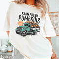 Farm Fresh Pumpkins Fall Graphic Comfort Color - Adult & Kids T-Shirts, Sweatshirts & Hoodies apparel design preview 1