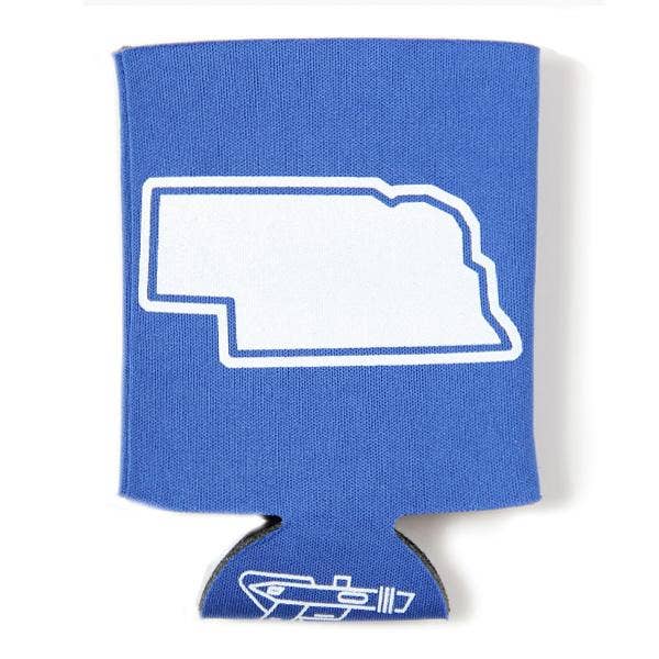 Nebraska Outline Can Cooler - Adult & Kids T-Shirts, Sweatshirts & Hoodies apparel design preview 1
