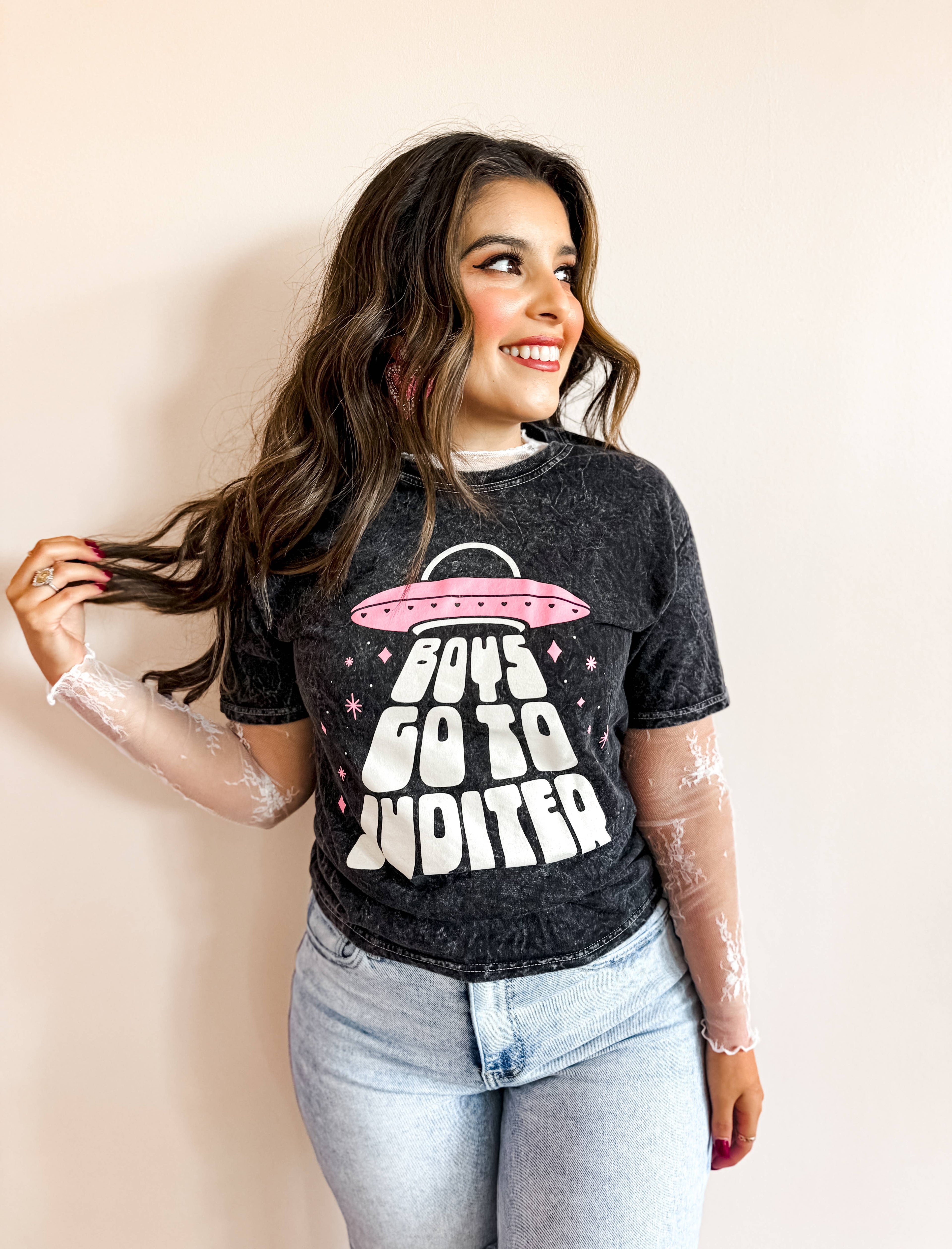 Boys Go To Jupiter Valentine's Valentine Love - Adult & Kids T-Shirts, Sweatshirts & Hoodies apparel design preview 1