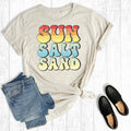 Summer Vacation Sun Salt Sand Graphic - Adult & Kids T-Shirts, Sweatshirts & Hoodies apparel design preview 1