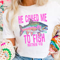 He Called Me To Fish Christian Graphic Gildan - Adult & Kids T-Shirts, Sweatshirts & Hoodies apparel design preview 1