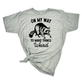 On My Way To Make Things Weird - Adult & Kids T-Shirts, Sweatshirts & Hoodies apparel design preview 1