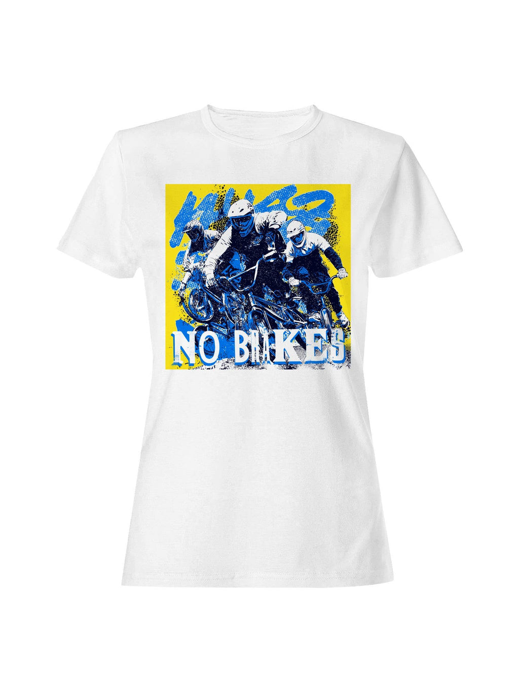 No Brakes Bike Racing Art Women's - Adult & Kids T-Shirts, Sweatshirts & Hoodies apparel design preview 1