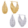 14k Gold Dipped Basketweave Pincatch Earrings - Adult & Kids T-Shirts, Sweatshirts & Hoodies apparel design preview 1