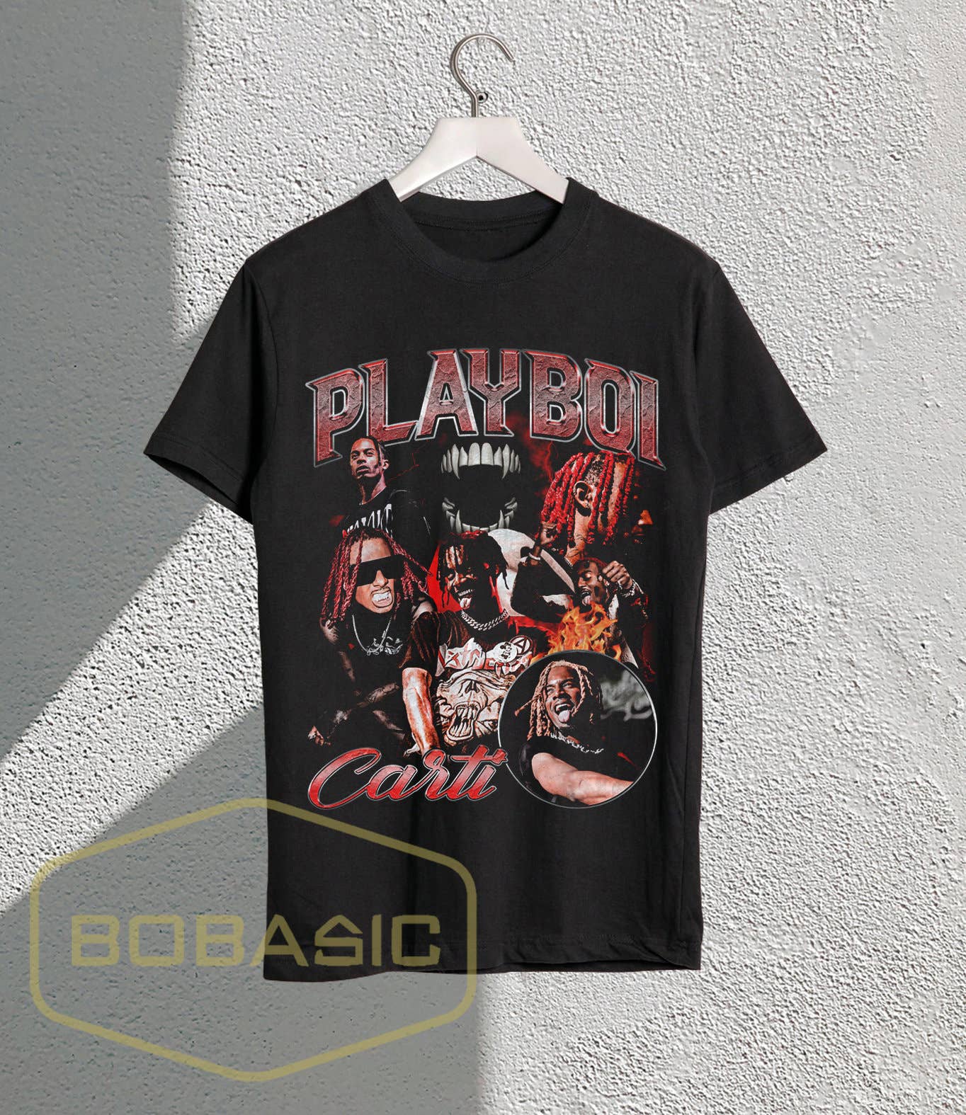 Playboi Carti Tour Vintage Retro Rap Hip Hop Style - Adult & Kids T-Shirts, Sweatshirts & Hoodies apparel design preview 1