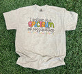 I Believe in A Spectrum of Possibilities On Ash Gray - Adult & Kids T-Shirts, Sweatshirts & Hoodies apparel design preview 1