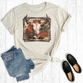 Western Rodeo Cowskull Graphic - Adult & Kids T-Shirts, Sweatshirts & Hoodies apparel design preview 1