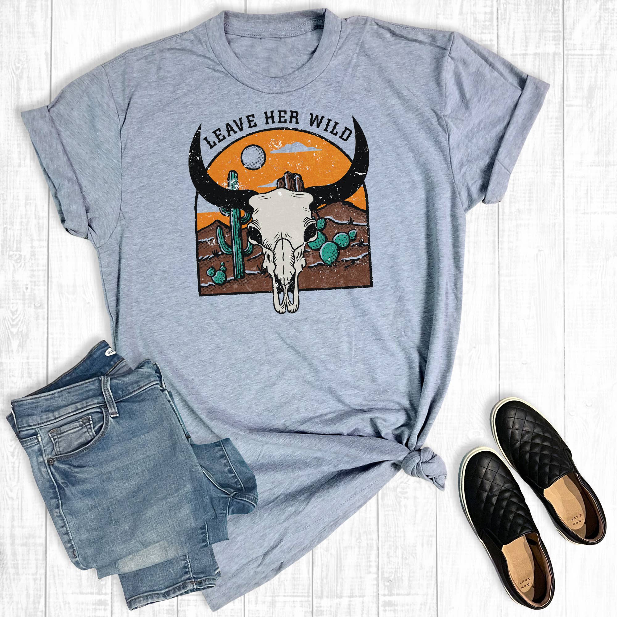 Leave Her Wild - Adult & Kids T-Shirts, Sweatshirts & Hoodies apparel design preview 1
