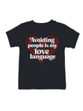 Solitude: My True Love Language Youth's - Adult & Kids T-Shirts, Sweatshirts & Hoodies apparel design preview 1