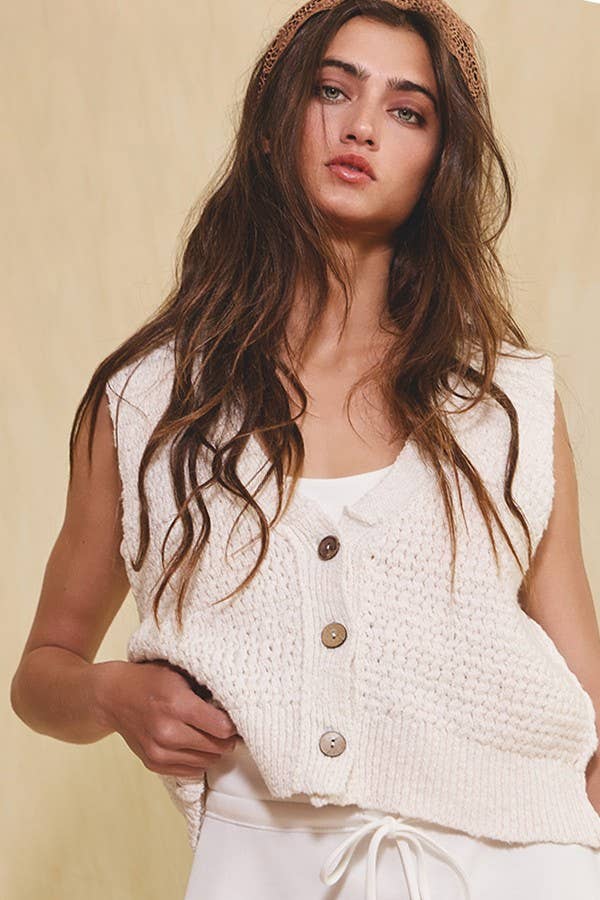 IT2327 V-Neck Sweater Vest with An Airy Relaxed Fit - Adult & Kids T-Shirts, Sweatshirts & Hoodies apparel design preview 1