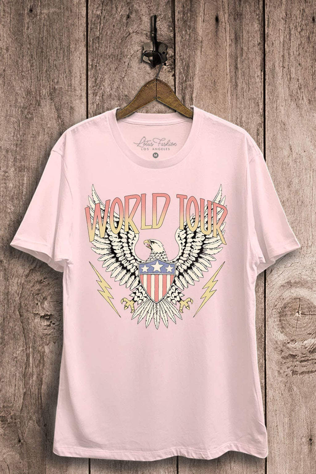 World Tour Eagle Graphic Top - Adult & Kids T-Shirts, Sweatshirts & Hoodies apparel design preview 1