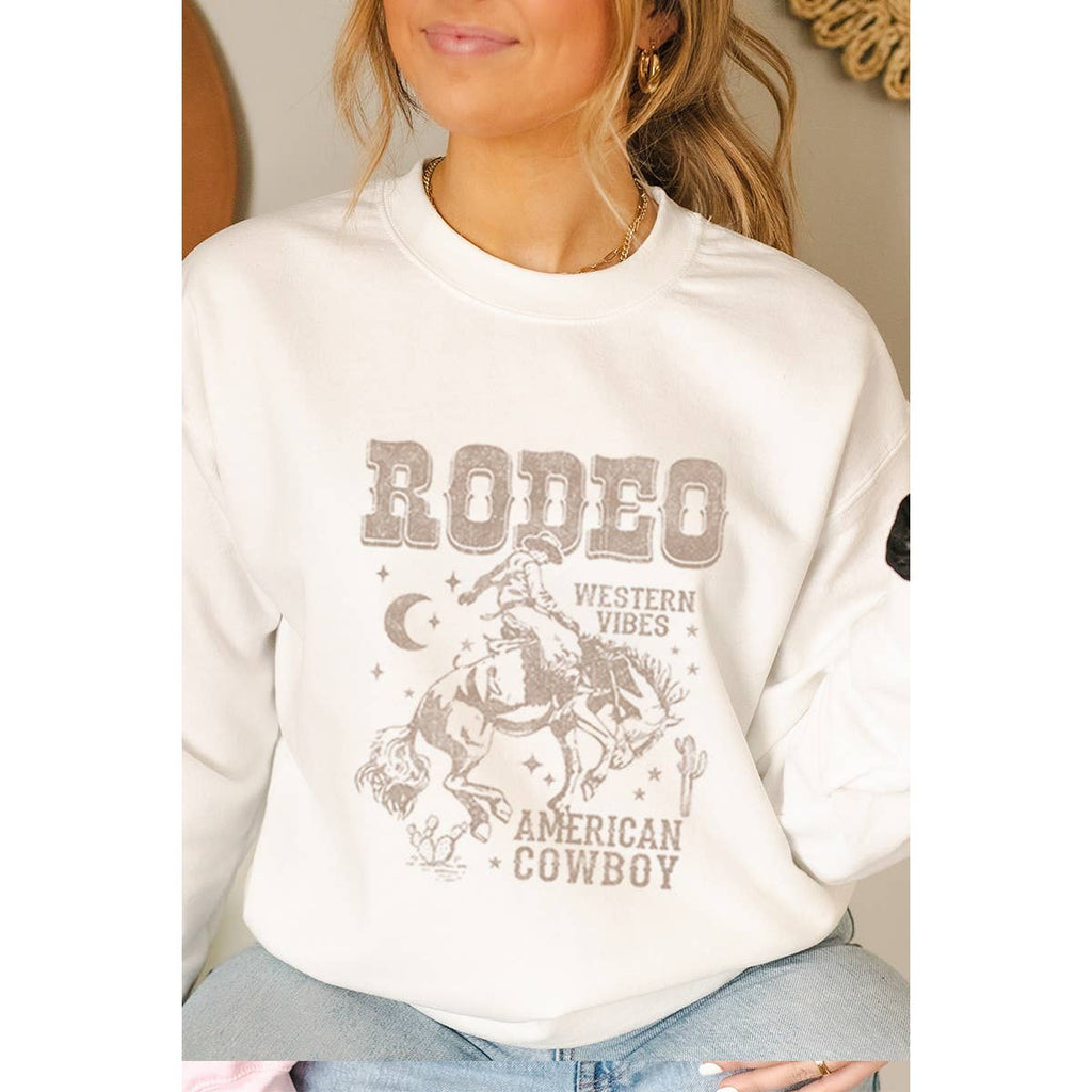 Rodeo Western Vintage Graphic - Adult & Kids T-Shirts, Sweatshirts & Hoodies apparel design preview 1