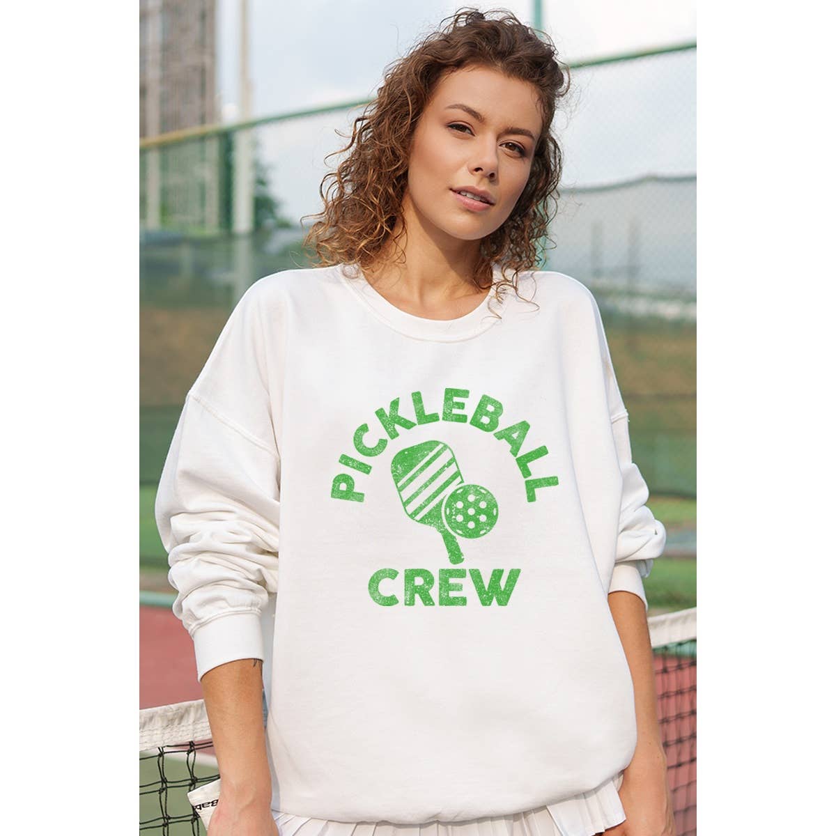 Pickleball Crew Vintage Graphic - Adult & Kids T-Shirts, Sweatshirts & Hoodies apparel design preview 1