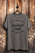 Its the Most Wonderful Night of Year Top - Adult & Kids T-Shirts, Sweatshirts & Hoodies apparel design preview 1