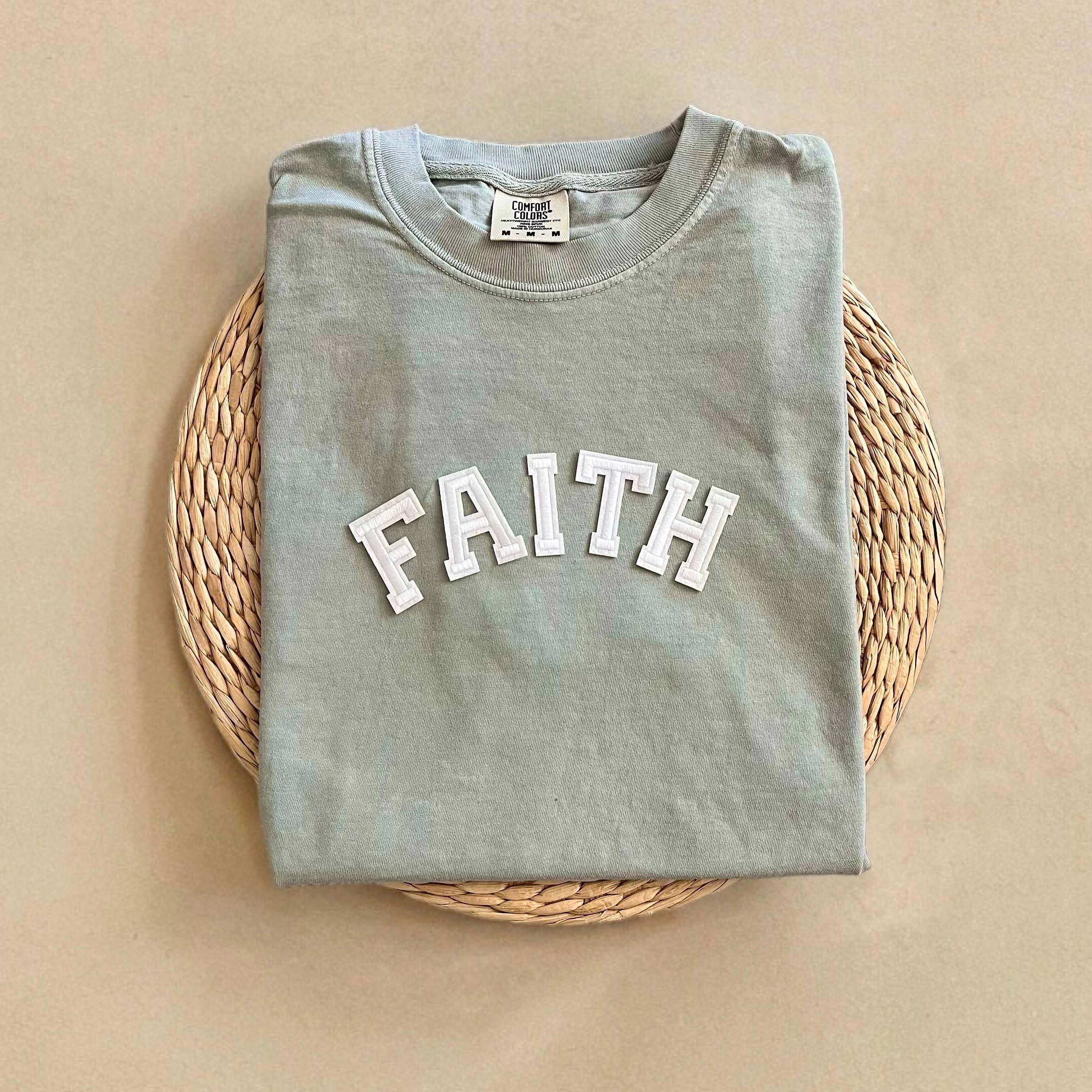 Comfort Colors Faith Christian - Adult & Kids T-Shirts, Sweatshirts & Hoodies apparel design preview 1