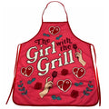 The Girl with Grill Apron Bakeware - Adult & Kids T-Shirts, Sweatshirts & Hoodies apparel design preview 1