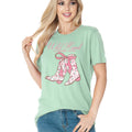 Wild Heart Cowgirl Club - Adult & Kids T-Shirts, Sweatshirts & Hoodies apparel design preview 1