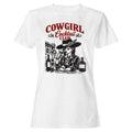 Cowgirl Cocktail Club Women's White - Adult & Kids T-Shirts, Sweatshirts & Hoodies apparel design preview 1