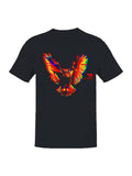 Vibrant Neon Owl Artwork Men's - Adult & Kids T-Shirts, Sweatshirts & Hoodies apparel design preview 1