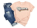 Retro Nurse - Adult & Kids T-Shirts, Sweatshirts & Hoodies apparel design preview 1