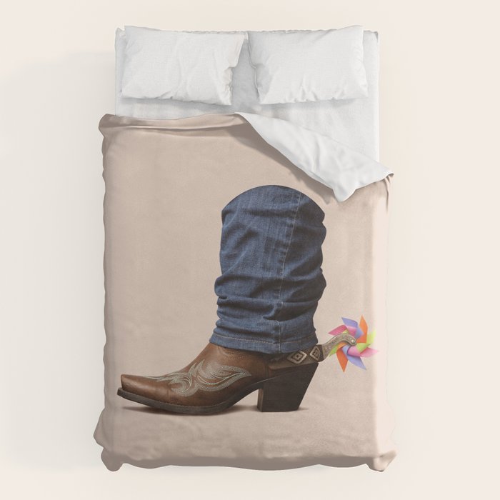Funny Cowboy Duvet Cover Gallery Image 6 - Adult & Kids T-Shirts, Sweatshirts & Hoodies apparel design preview 1