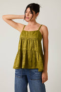 Sleeveless Tiered Jacquard Woven Top - Adult & Kids T-Shirts, Sweatshirts & Hoodies apparel design preview 1