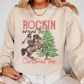 Rockin Around the Christmas Tree Cowgirl, Country - Adult & Kids T-Shirts, Sweatshirts & Hoodies apparel design preview 1
