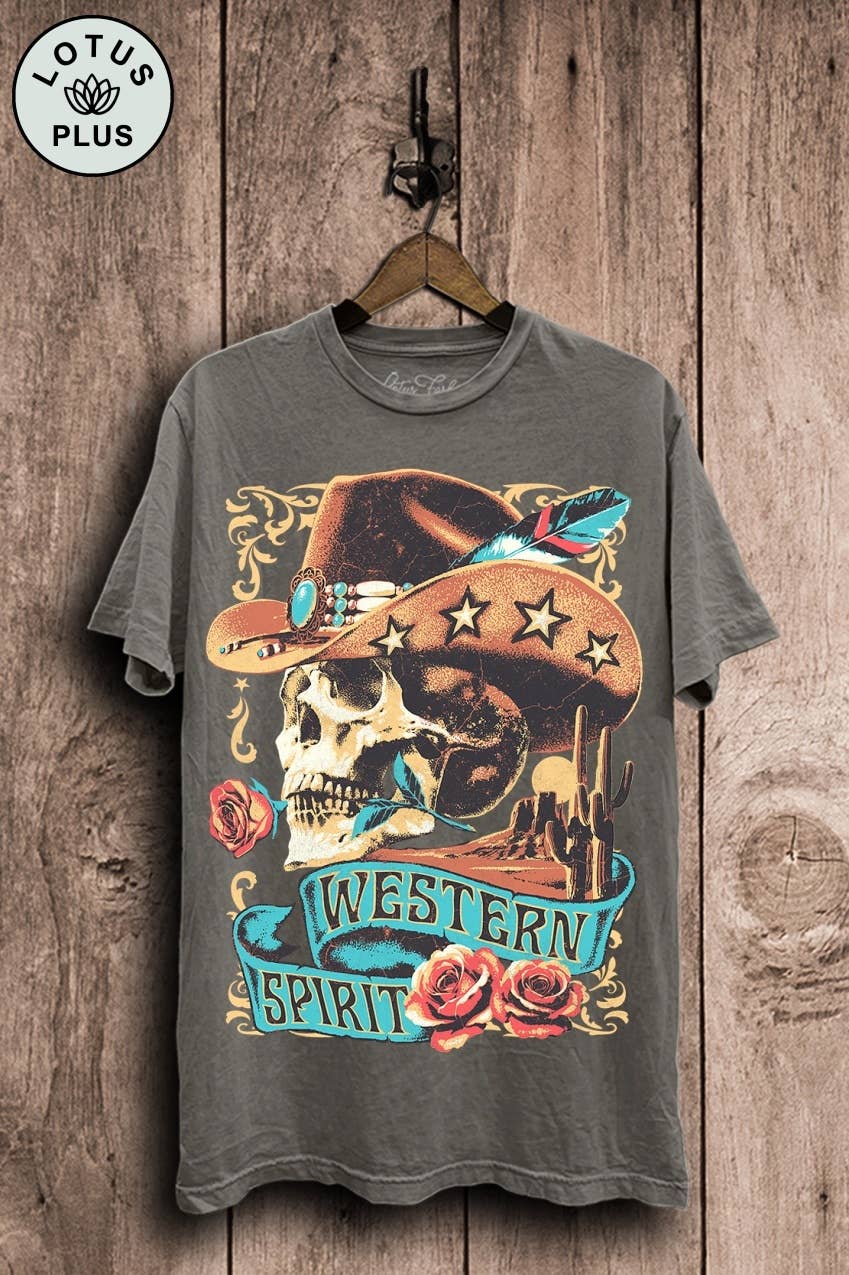 Western Spirit Graphic Top - Adult & Kids T-Shirts, Sweatshirts & Hoodies apparel design preview 1