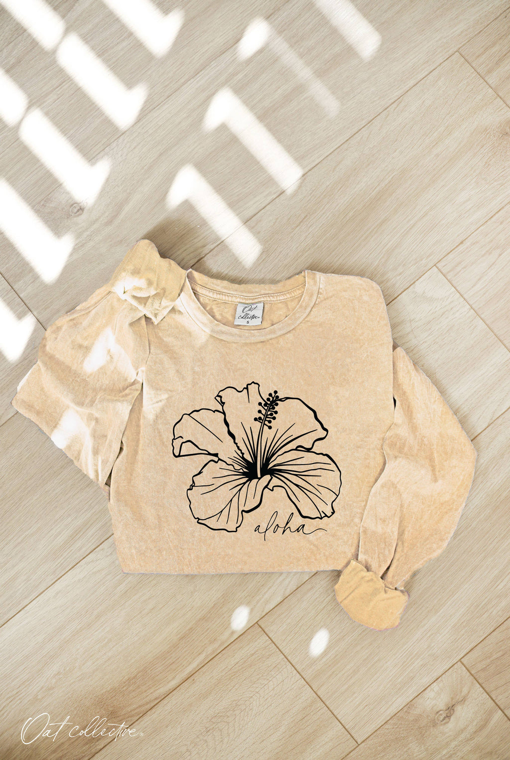 Aloha Mineral Washed Graphic - Adult & Kids T-Shirts, Sweatshirts & Hoodies apparel design preview 1