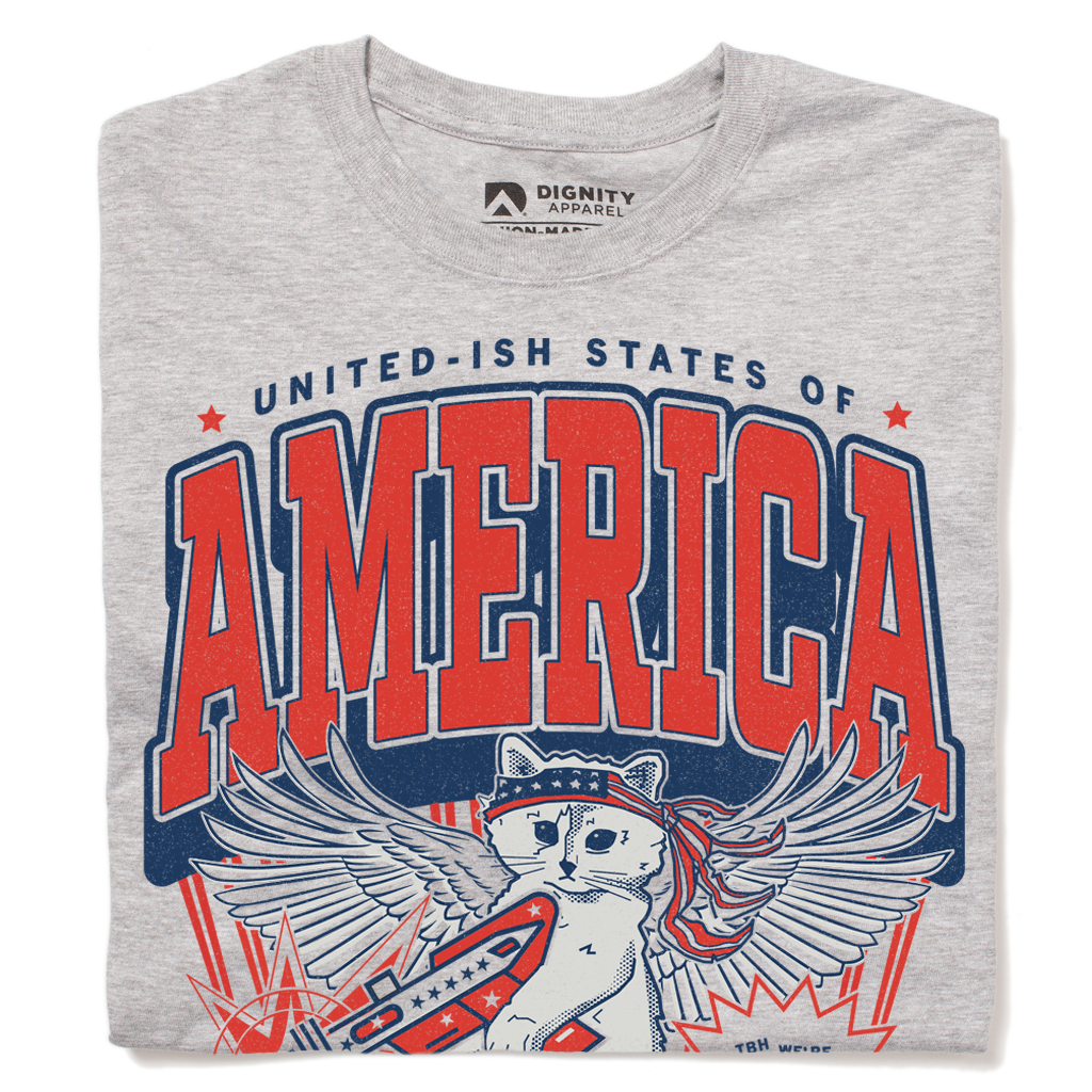 Red White Pew Max Collegiate Union Made - Adult & Kids T-Shirts, Sweatshirts & Hoodies apparel design preview 1