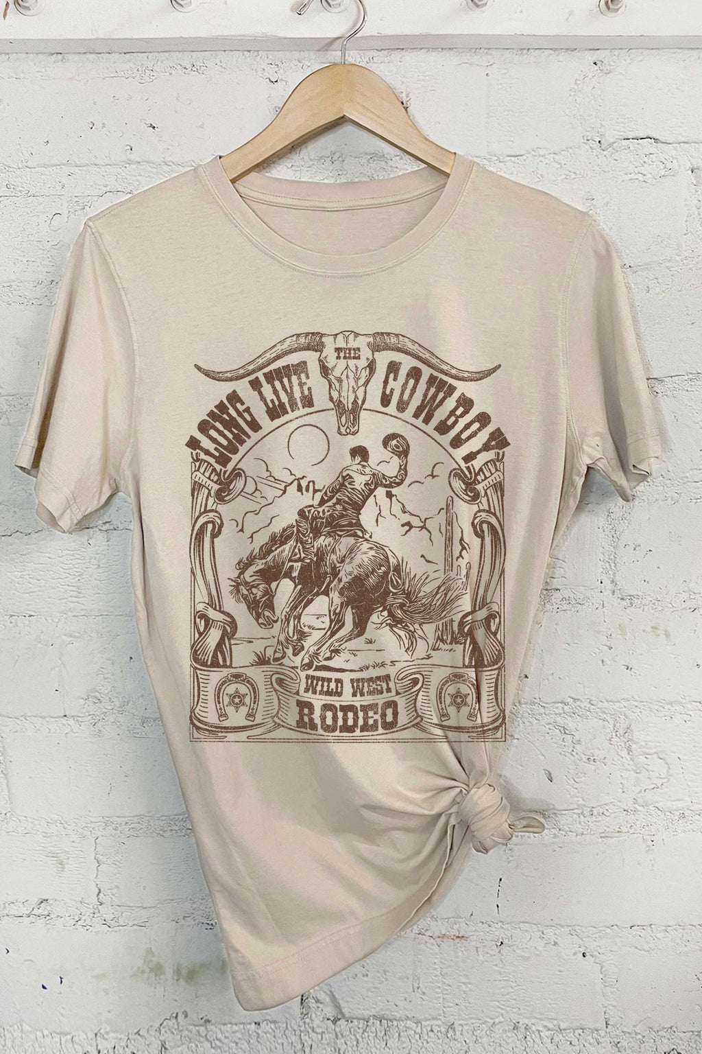 Long Live the Cowboy Wild West Rodeo Graphic - Adult & Kids T-Shirts, Sweatshirts & Hoodies apparel design preview 1