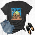 Western Outlaw Country Graphic - Adult & Kids T-Shirts, Sweatshirts & Hoodies apparel design preview 1