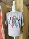 I Am 1 in 4 Pregnancy and Infant Loss with Bow On - Adult & Kids T-Shirts, Sweatshirts & Hoodies apparel design preview 1