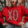 Xo Leopard Crewneck - Adult & Kids T-Shirts, Sweatshirts & Hoodies apparel design preview 1