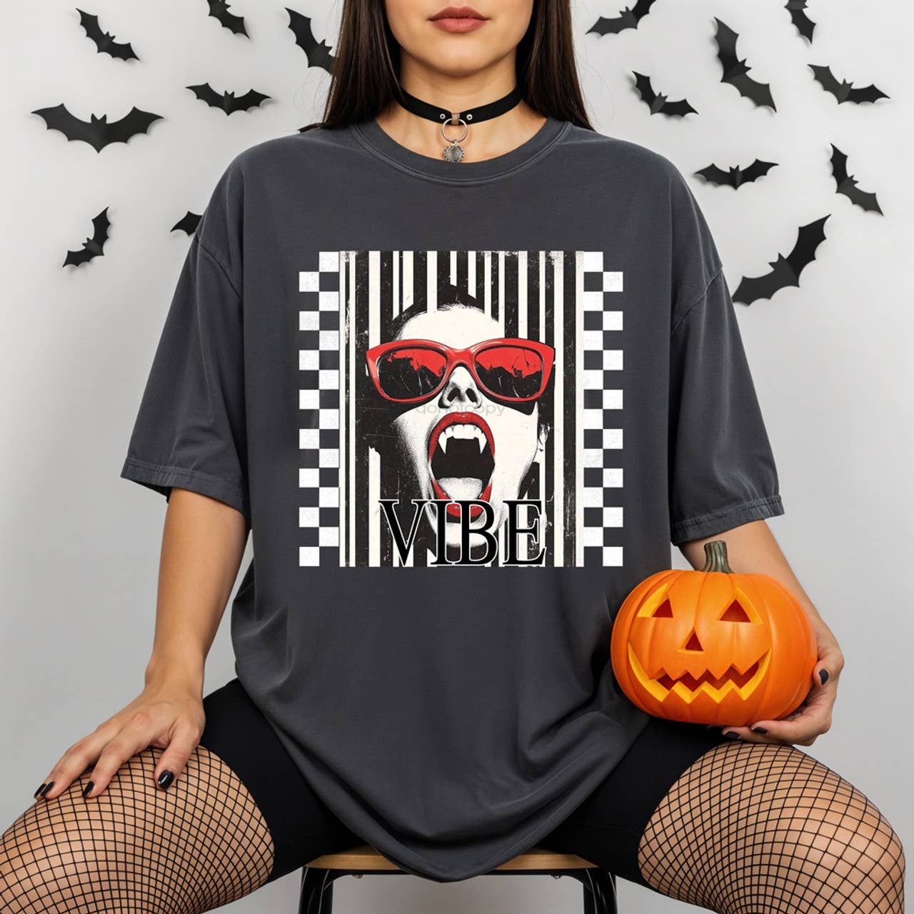 Vampire Vibe - Adult & Kids T-Shirts, Sweatshirts & Hoodies apparel design preview 1