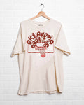 Ou Oklahoma Sooners Basketball Burst Off White - Adult & Kids T-Shirts, Sweatshirts & Hoodies apparel design preview 1