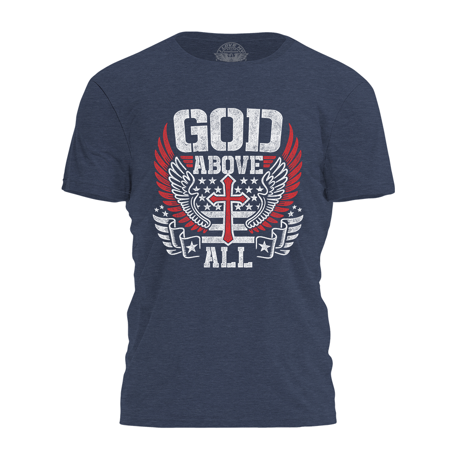 God Above All 4259 - Adult & Kids T-Shirts, Sweatshirts & Hoodies apparel design preview 1