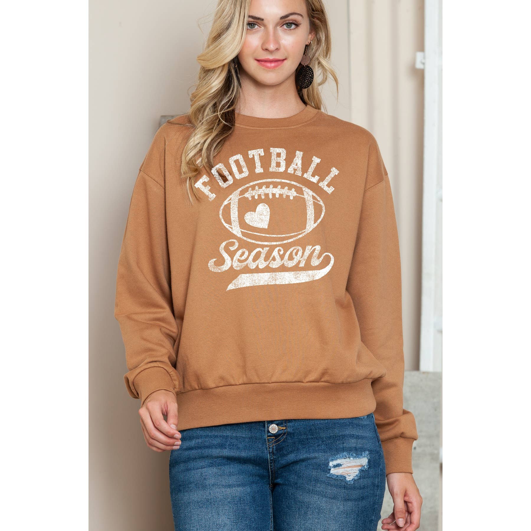 Football Season Crewneck - Adult & Kids T-Shirts, Sweatshirts & Hoodies apparel design preview 1