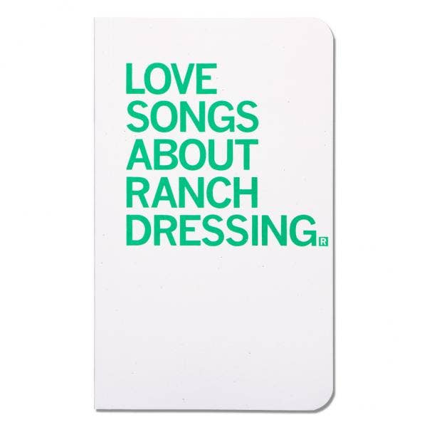 Love Songs About Ranch Notebook - Adult & Kids T-Shirts, Sweatshirts & Hoodies apparel design preview 1
