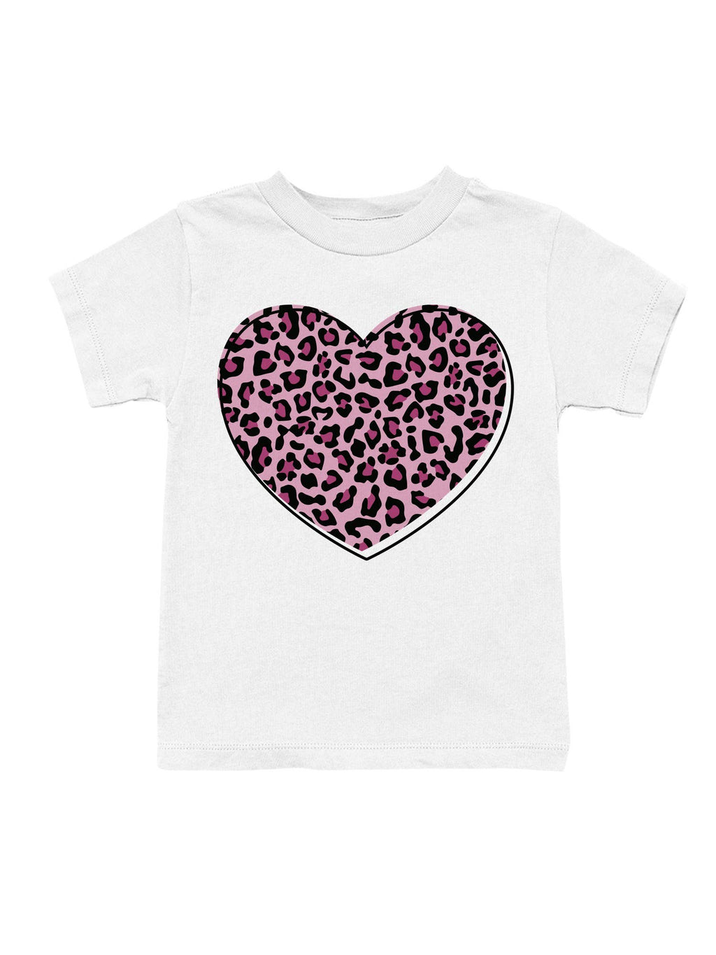 Wild Heart Leopard Print Love Youth's - Adult & Kids T-Shirts, Sweatshirts & Hoodies apparel design preview 1