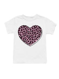 Wild Heart Leopard Print Love Youth's - Adult & Kids T-Shirts, Sweatshirts & Hoodies apparel design preview 1