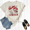 Western Rodeo Cowboy Graphic - Adult & Kids T-Shirts, Sweatshirts & Hoodies apparel design preview 1