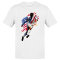 American Soccer Player Men's - Adult & Kids T-Shirts, Sweatshirts & Hoodies apparel design preview 1