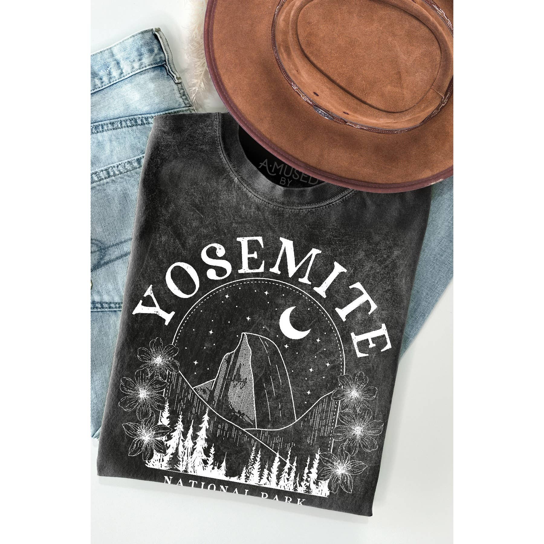 Yosemite- Mineral Wash - Adult & Kids T-Shirts, Sweatshirts & Hoodies apparel design preview 1