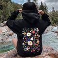 Flower Field, Whimsical Colorful Floral - Adult & Kids T-Shirts, Sweatshirts & Hoodies apparel design preview 1