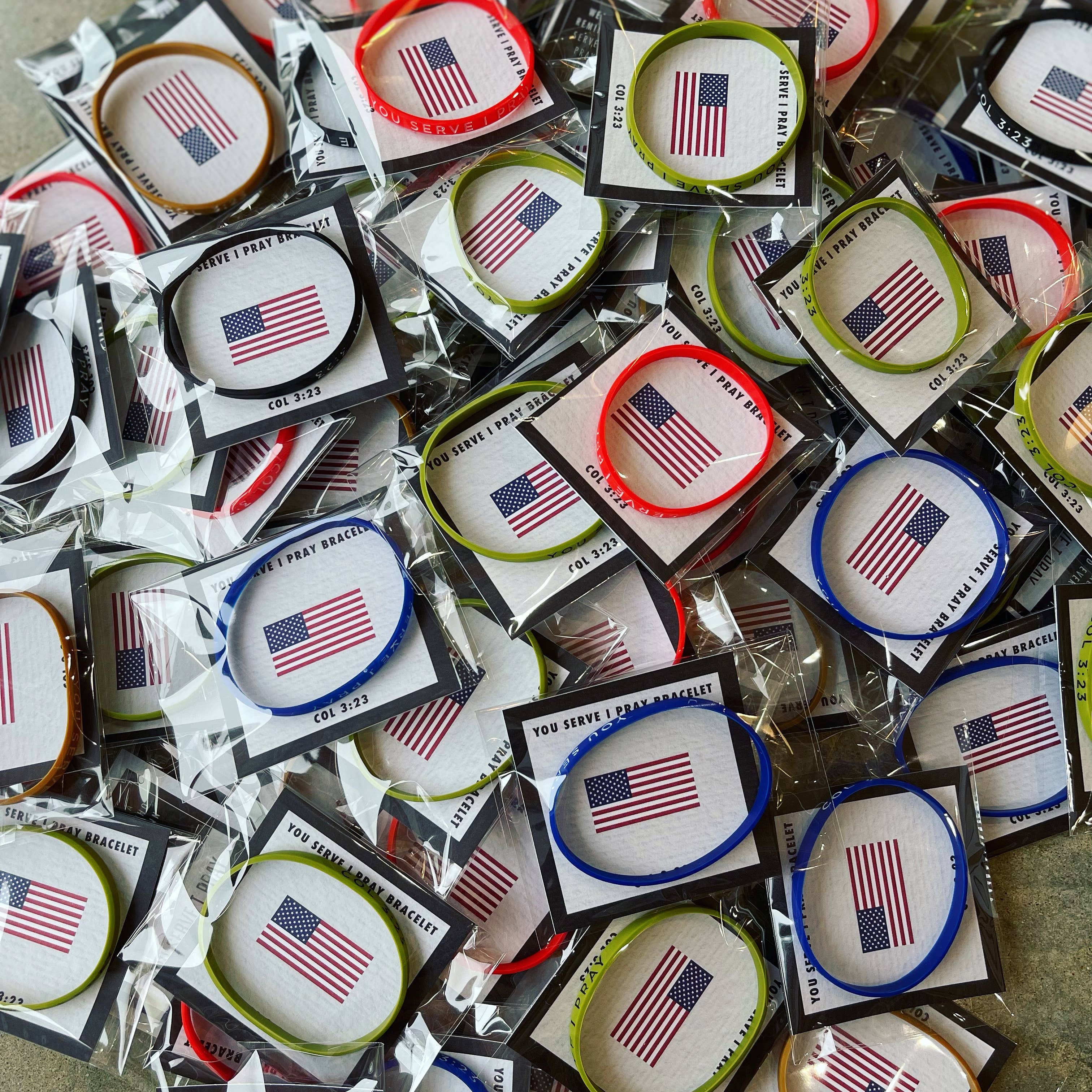 Ysip Bracelets Military First Responders - Adult & Kids T-Shirts, Sweatshirts & Hoodies apparel design preview 1
