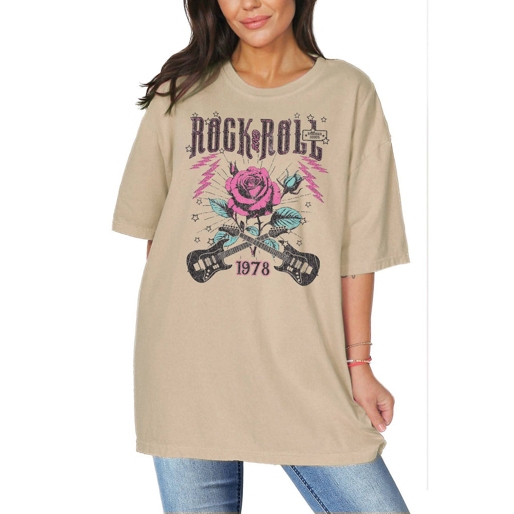 Rock N Roll Oversized - Adult & Kids T-Shirts, Sweatshirts & Hoodies apparel design preview 1